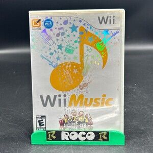 Wii Music (Nintendo Wii, 2008) Family Music Game Complete W/ Manual